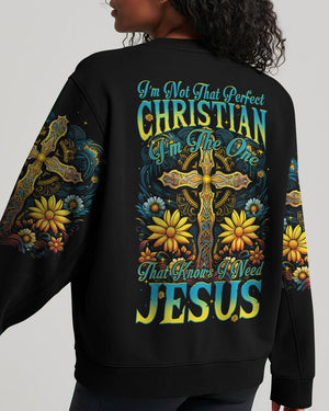 I'm Not That Perfect Christian Women's All Over Print Shirt - Tytm2706232