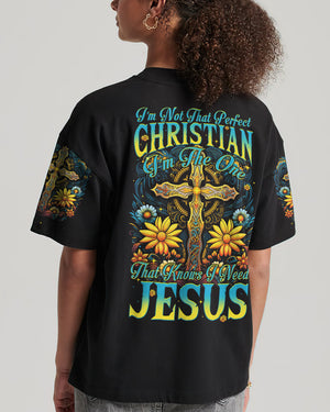 I'm Not That Perfect Christian Women's All Over Print Shirt - Tytm2706232