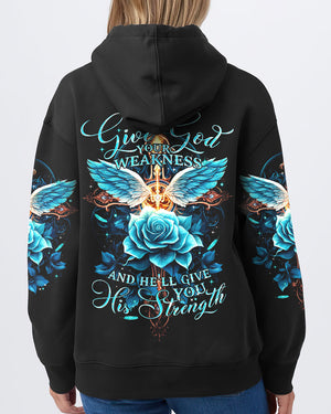 He'll Give You His Strength Women's All Over Print Shirt - Tytm2706234