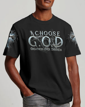 I Choose God Men's All Over Print Shirt - Tytm2906233