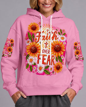 Faith Over Fear Women's All Over Print Shirt - Tyln1707262