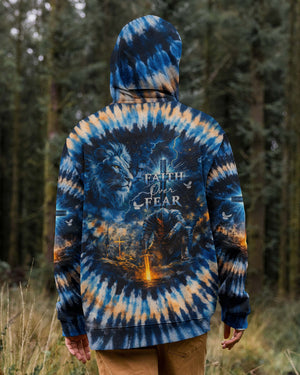 Faith Over Fear Swirl Men's All Over Print Shirt - Tltw0902263
