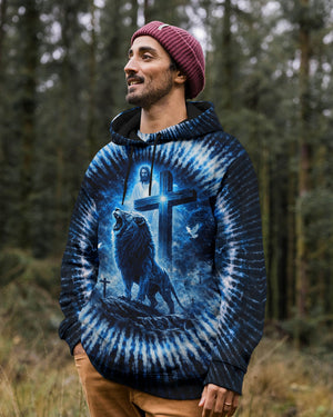 Jesus Dropped The Charges Lion Swirl Men's All Over Print Shirt - Tlno2702261