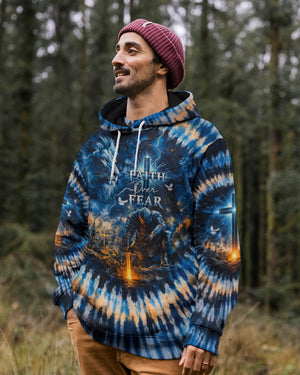 Faith Over Fear Swirl Men's All Over Print Shirt - Tltw0902263