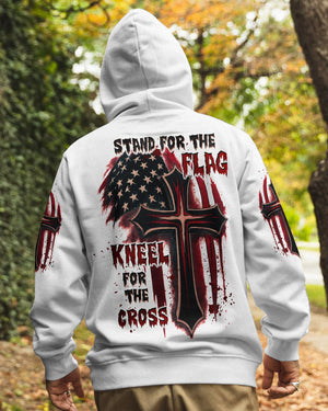 Stand For The Flag Kneel For The Cross Men's All Over Print Shirt - Tltw2005265