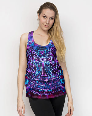 Faith In Light Wing Cross Swirl Women's All Over Print Shirt - Ri3103261