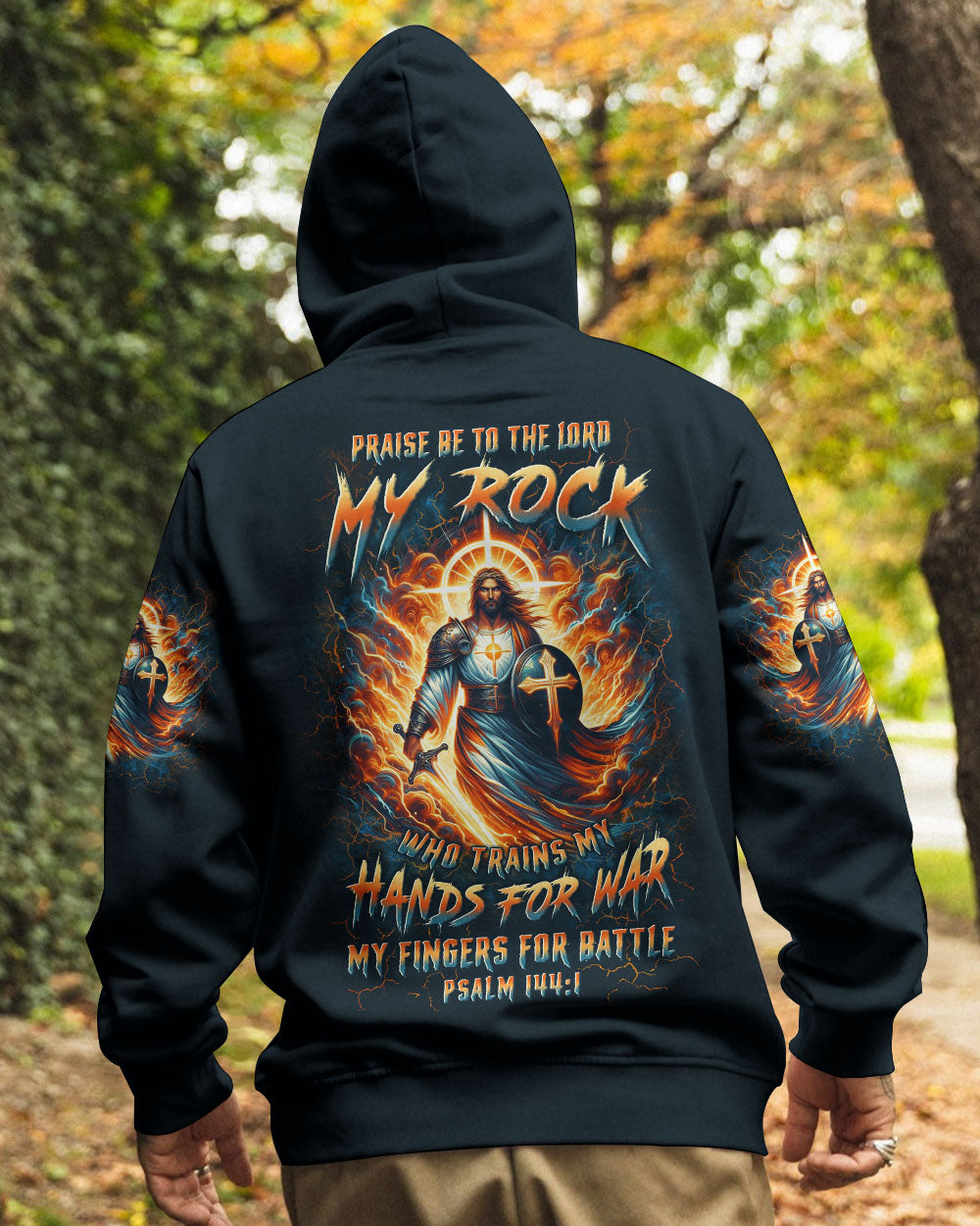 Praise Be To The Lord My Rock Men's All Over Print Shirt - Yhln1604244