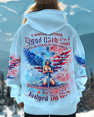 I Would Rather Stand With God Women's All Over Print Shirt - Yhdu2810242