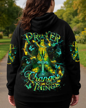 Prayer Changes Things Women's All Over Print Shirt - Yhdu2606252