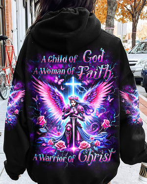 A Child Of God A Woman Of Faith Women's All Over Print Shirt - Yhdu1112242