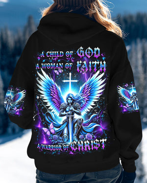 A Child Of God A Woman Of Faith Women's All Over Print Shirt - Yhdu1812242