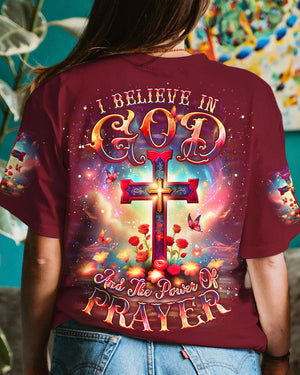 I Believe In God Women's All Over Print Shirt - Yhdu1903254