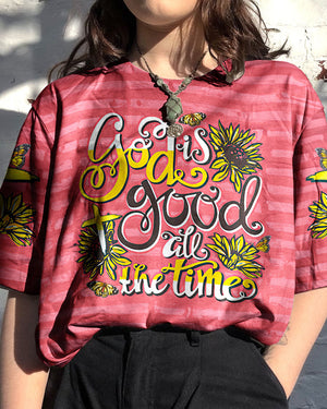 God Is Good All The Time Women's All Over Print Shirt - Tytm0307233