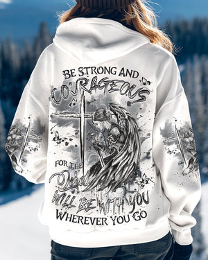 Be Strong And Courageous Women's All Over Print Shirt - Yhdu3009243