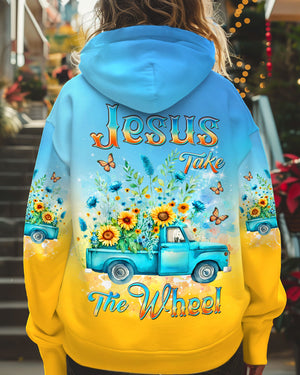 Jesus Take The Wheel Women's All Over Print Shirt - Yhdu0302253