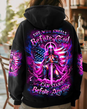 She Who Kneels Before God Women's All Over Print Shirt - Yhdu0512242