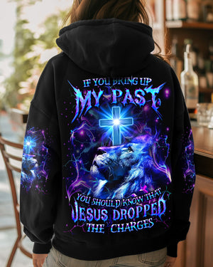 Jesus Dropped The Charges Lion Women's All Over Print Shirt - Yhdu2708241