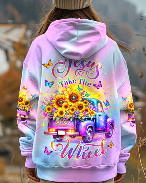 Jesus Take The Wheel Women's All Over Print Shirt - Yhdu2602252