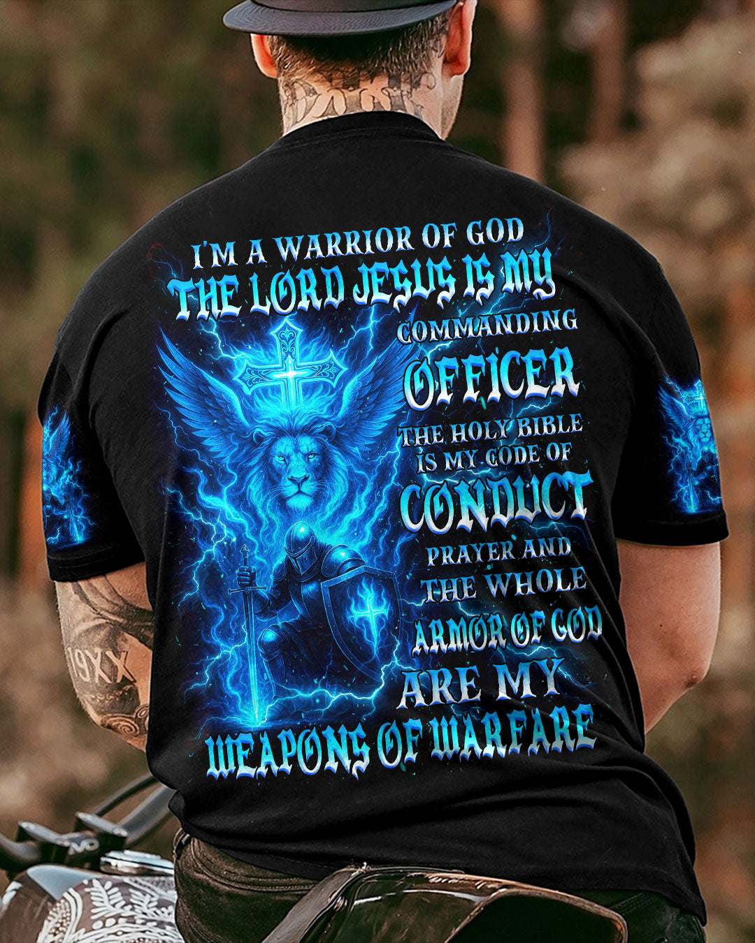 I'm A Warrior Of God Men's All Over Print Shirt - Tlnz1706252