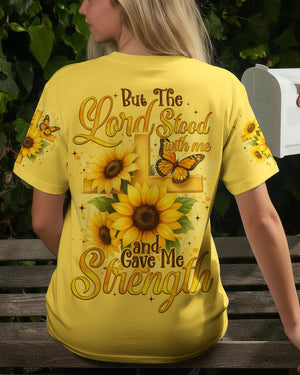 Lord Stood With Me Sunflower Women's All Over Print Shirt - Tyqy1310251