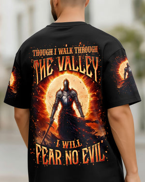 I Will Fear No Evil Warrior Men's All Over Print Shirt - Yhln1002261