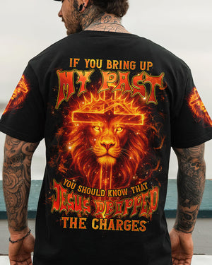 Jesus Dropped The Charges Lion Men's All Over Print Shirt - Tlnz3006253