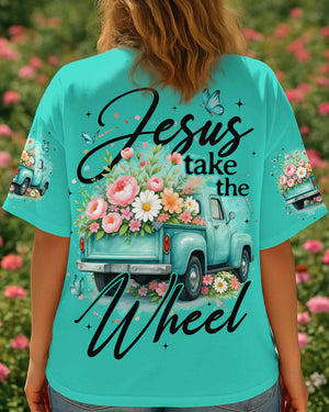 Jesus Take The Wheel Women's All Over Print Shirt - Tyqy0910251