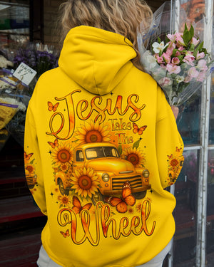 Jesus Take The Wheel Sunflower Women's All Over Print Shirt - Tyqy1309251