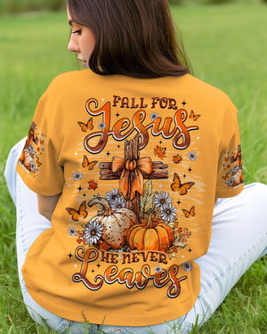 Fall For Jesus Autumn Women's All Over Print Shirt - Tlnz1208253