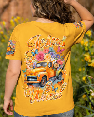 Jesus Take The Wheel Women's All Over Print Shirt - Tyqy2703261