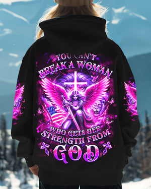 You Can't Break A Woman Women's All Over Print Shirt - Yhdu0612241