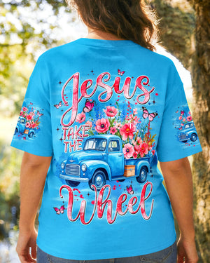 Jesus Take The Wheel Women's All Over Print Shirt - Tyqy2004261