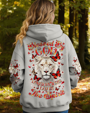 Blessed By God Lion Women's All Over Print Shirt - Tyqy1901261