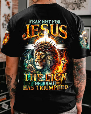Fear Not For Jesus Men's All Over Print Shirt - Tyqy1701241