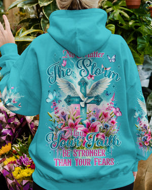 No Matter The Storm Women's All Over Print Shirt - Tyqy2610232