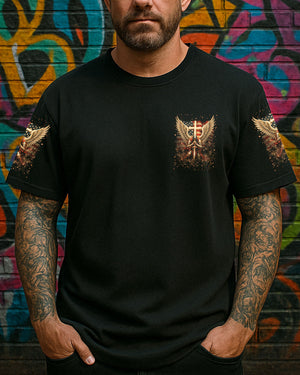 The Devil Caught Me With My Head Down Men's All Over Print Shirt - Yhln2407254