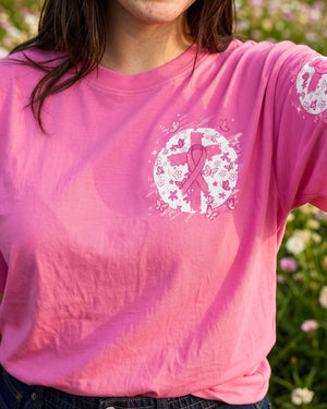 In October We Wear Pink Breast Cancer Awareness Women's All Over Print Shirt - Tyqy2007263