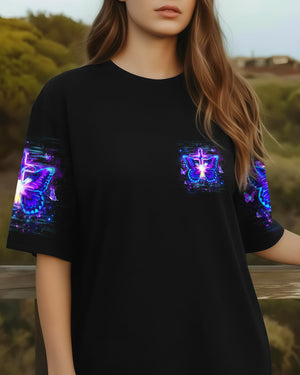 Blessed By God Loved By Jesus Butterfly Women's All Over Print Shirt - Yhhg0501262