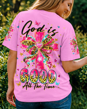 God Is Good All The Time Women's All Over Print Shirt - Tyln2306261
