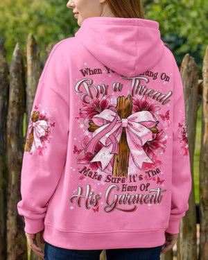 The Hem Of His Garment Breast Cancer Awareness Women's All Over Print Shirt - Tyln0707261