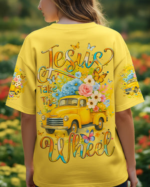 Jesus Take The Wheel Women's All Over Print Shirt - Tyqy2310251