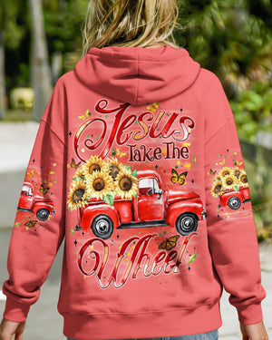 Jesus Take The Wheel Women's All Over Print Shirt - Tyqy1704262
