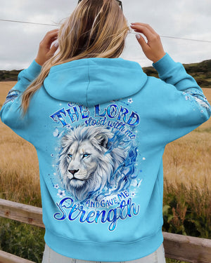 The Lord Stood With Me Lion Women's All Over Print Shirt - Tyqy1001262