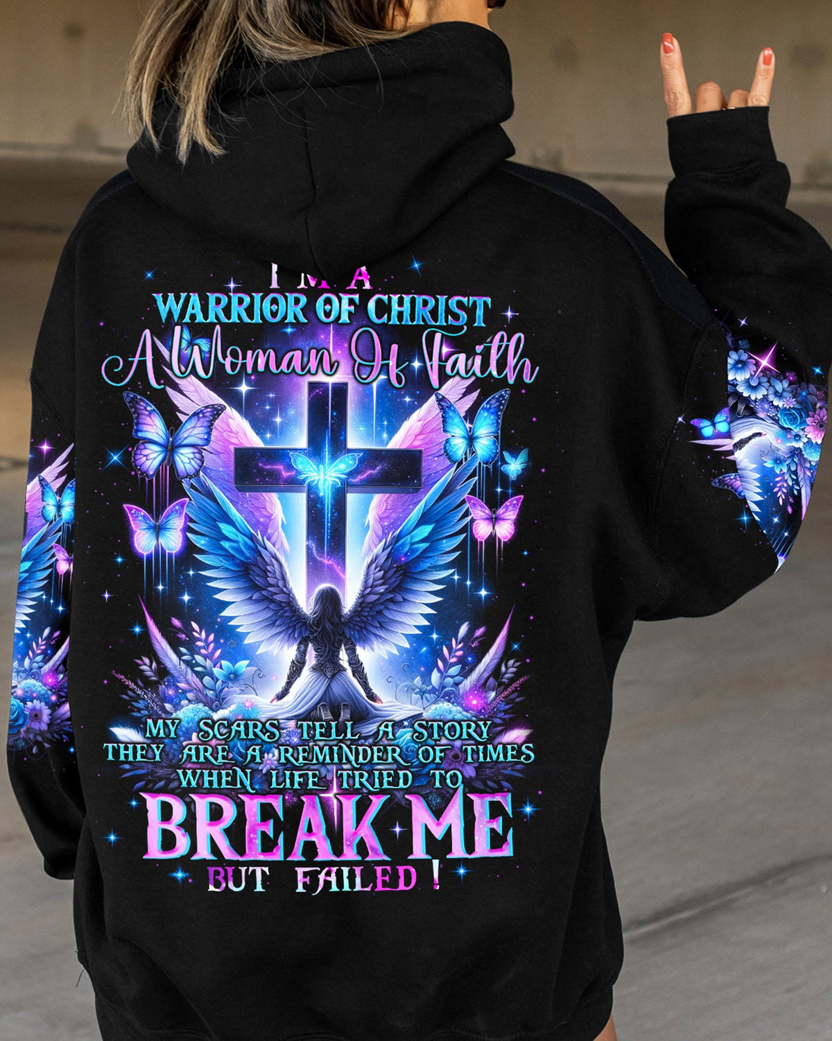 I'm A Warrior Of Christ Women's All Over Print Shirt - Tyqy0202242