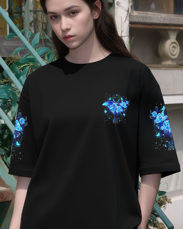 Blessed By God Loved By Jesus Butterfly Women's All Over Print Shirt - Yhln1201261