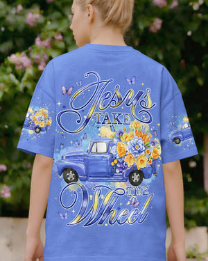 Jesus Take The Wheel Women's All Over Print Shirt - Tyqy0202261