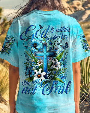 God Is Within Her Women's All Over Print Shirt - Tyqy2408241
