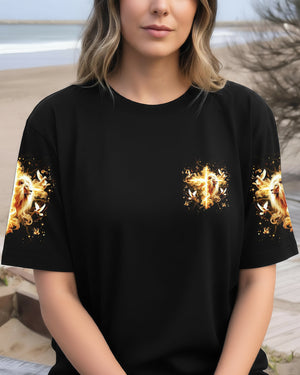 When God Steps In Miracles Happen Women's All Over Print Shirt - Yhhg1711252