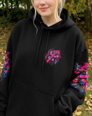 Faith Butterfly Rose Cross Women's All Over Print - Tlhg0805263