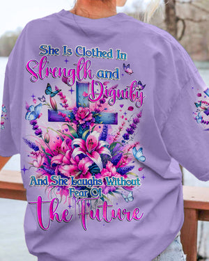 Strength And Dignity Women's All Over Print Shirt - Tyqy2012231
